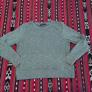 PrAna - Chic Heathered Green Pullover, Size L